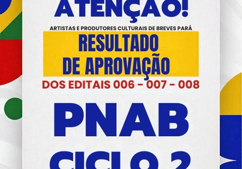 Resultado de Aprovação dos editais da PNAB – Ciclo 2